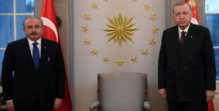 TBMM Başkanı Şentop'tan Cumhurbaşkanı Erdoğan'a kutlama