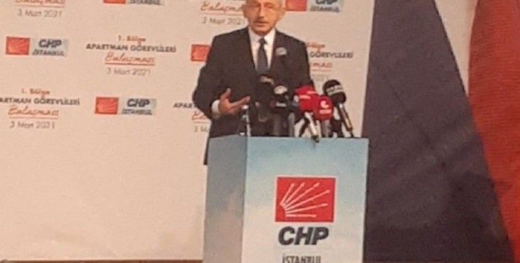CHP Genel Başkanı Kılıçdaroğlu, Apartman Görevlileri Buluşması’nda konuştu
