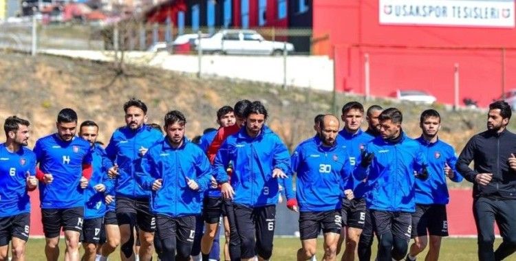 Uşakspor, Hekimoğlu maçı hazırlıklarını tamamladı