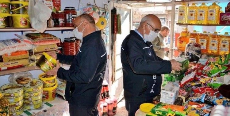 Ergani'de zabıta ekiplerinden gıda denetimi