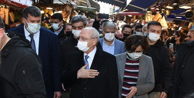 CHP Genel Başkanı Kılıçdaroğlu'ndan Kadıköy turu