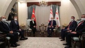 Cumhurbaşkanı Tatar, Ticaret Bakanı Pekcan'ı kabul etti