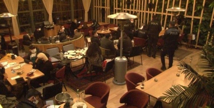 Nişantaşı’nda korona virüse rağmen gece açık olan ünlü restorana polis baskını