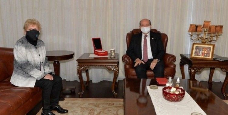 KKTC Cumhurbaşkanı Tatar: 'Bizim için önemli olan ulusal çıkarlarımızın iyi bir şekilde korunabilmesi'