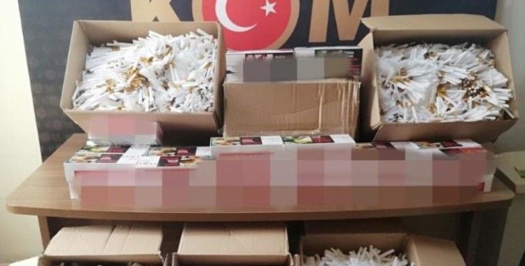 Kaçak sigara malzemelerine izin yok