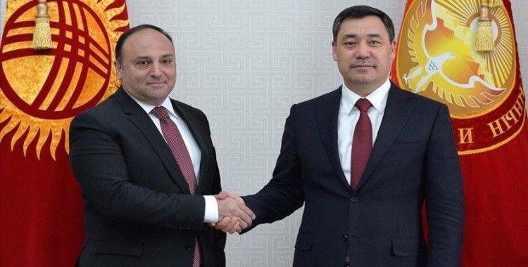 Kırgızistan Cumhurbaşkanı Caparov, Türkiye'nin Bişkek Büyükelçisi Fırat'ı kabul etti