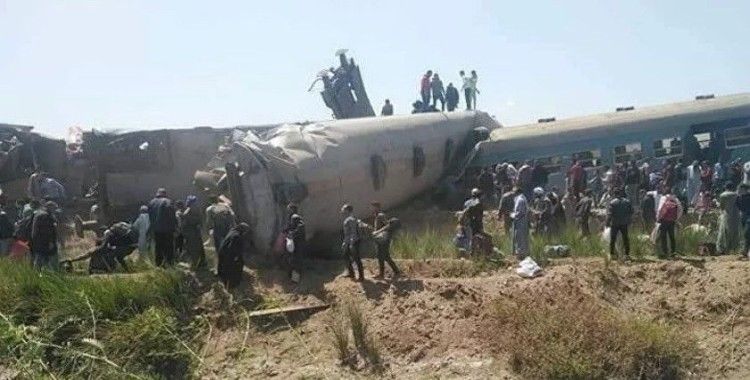 Mısır'da tren kazası: 32 ölü