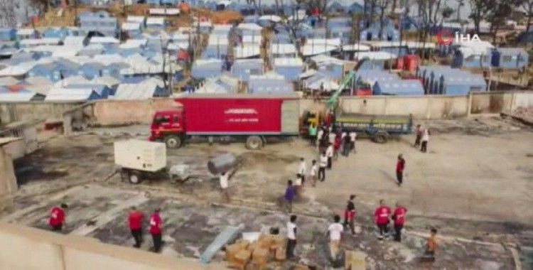 AFAD: "Arakanlı mülteciler için Türk Sahra Hastanesi yenileme çalışmaları devam ediyor"