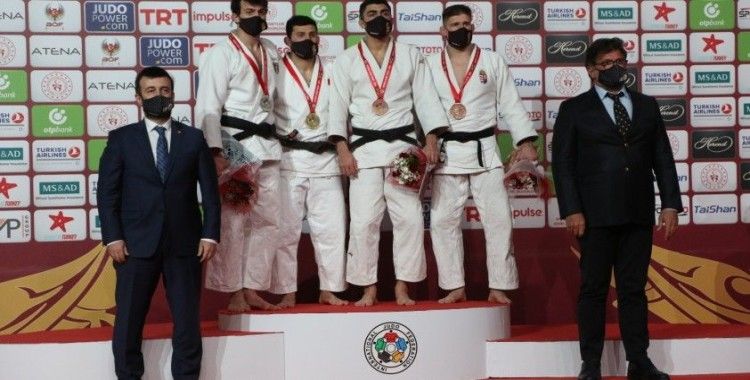 Antalya Grand Slam’da Albayrak’tan altın, Kandemir’den gümüş madalya