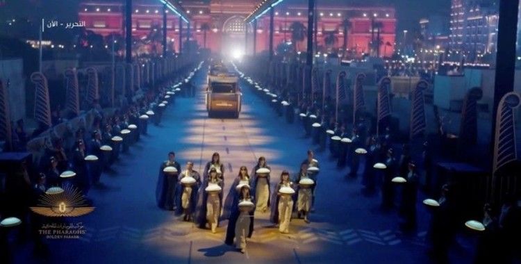 Ulusal Mısır Medeniyeti Müzesi'nde yeni nakledilen 22 Firavunun mumyası sergileniyor