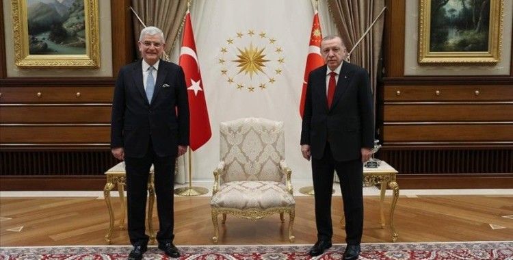 Cumhurbaşkanı Erdoğan, BM 75. Genel Kurul Başkanı Bozkır'ı kabul etti