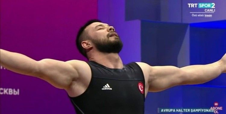 Daniyar Ismailov, Avrupa Halter Şampiyonası’nda altın madalyayı rekorla kazandı
