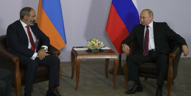 Putin'le görüşen Paşinyan: Rus barış gücünün Karabağ'daki varlığı bölgedeki istikrarın en önemli unsuru haline geliyor