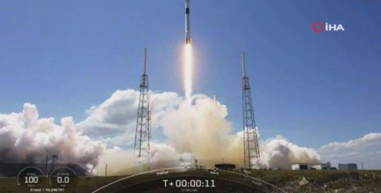 SpaceX, 60 adet Starlink uydusunu daha yörüngeye başarılı şekilde yolladı