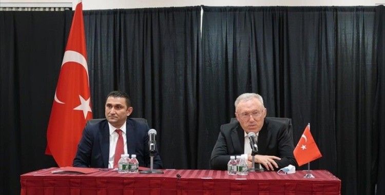 Türkiye'nin Washington Büyükelçisi Mercan New York'ta Türk toplumu temsilcileri ile buluştu