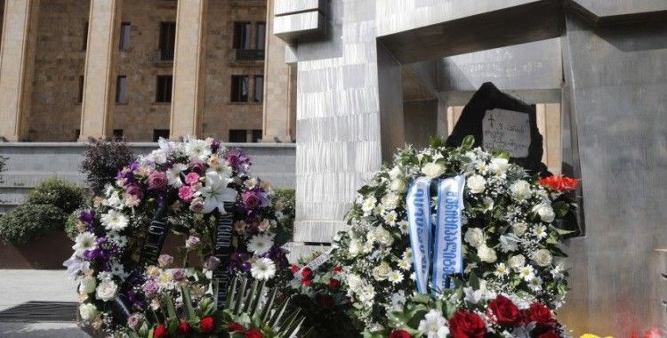 Gürcistan’da bağımsızlık mücadelesinde hayatını kaybedenler törenle anıldı