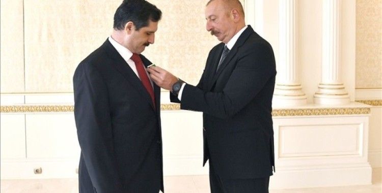 Azerbaycan Cumhurbaşkanı Aliyev, Türkiye'nin Bakü Büyükelçisi Özoral'a 'Dostluk Nişanı' takdim etti