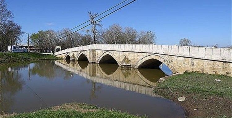 Edirne'de geçen hafta 'sarı alarm' verilen Tunca Nehri'nin debisi düşüşe geçti