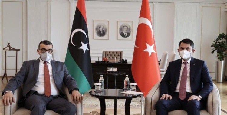 Çevre ve Şehircilik Bakanı Kurum, Libya Yerel Yönetimler ile İskan ve İmar bakanlarıyla ayrı ayrı görüştü