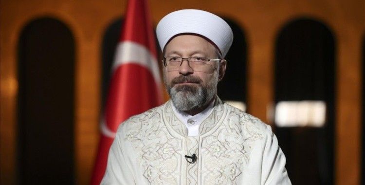Diyanet İşleri Başkanı Erbaş, İsrail'in Filistin halkına yönelik zorbalıklarına son vermesini istedi