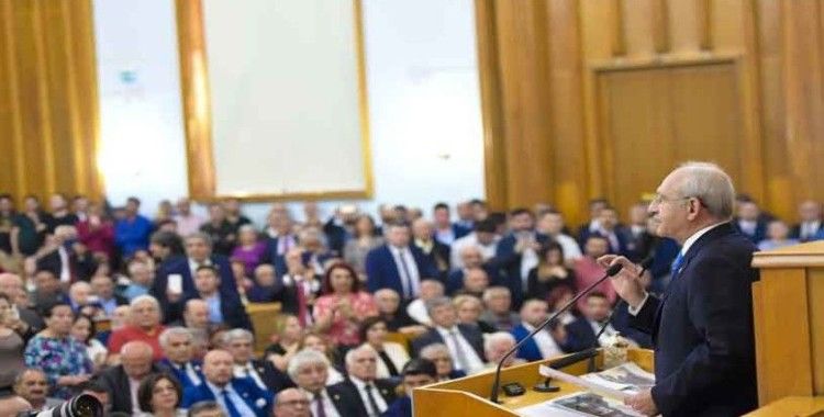 Kılıçdaroğlu, TBMM'de partisinin grup toplantısında konuştu