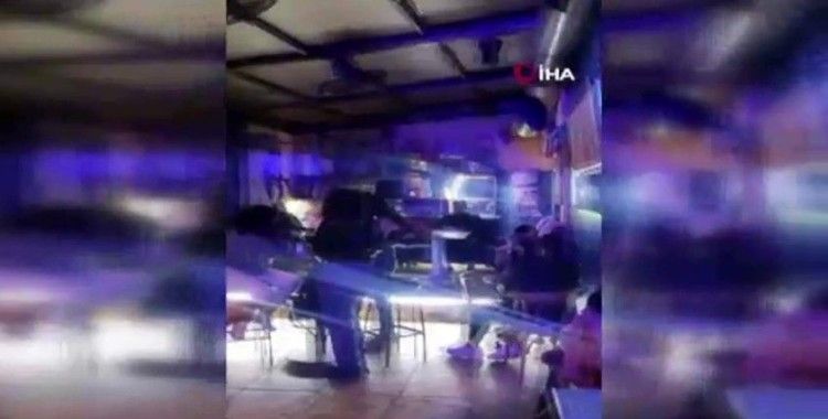 Taksim’de kısıtlamada gece kulüplerine baskın kamerada: 93 bin 663 lira ceza