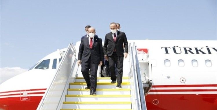 Bakan Çavuşoğlu ve KKTC Cumhurbaşkanı Tatar Cenevre’de
