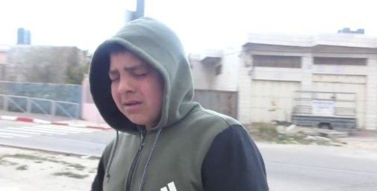 İsrail güçleri 13 yaşında çocuğa biber gazıyla saldırdı