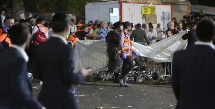 İsrail'de 45 kişinin öldüğü izdihamda polis ve yetkililere 'ihmal' suçlaması