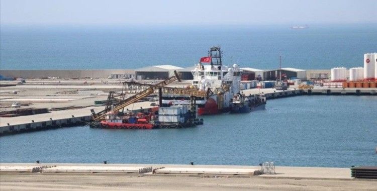 'Barbaros Hayrettin Paşa' sismik araştırma gemisi Filyos Limanı'na geldi