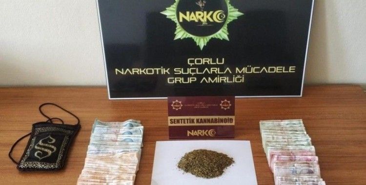 Çorlu'da uyuşturucu operasyonu
