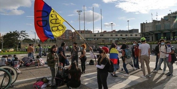 Kolombiya'da hükümet karşıtı protestolar devam ediyor