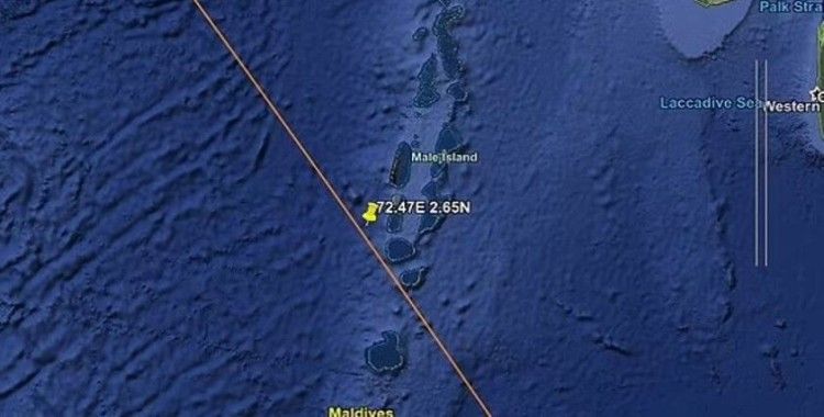 Çin roketi Long March 5B, Maldivler'in yakınına düştü