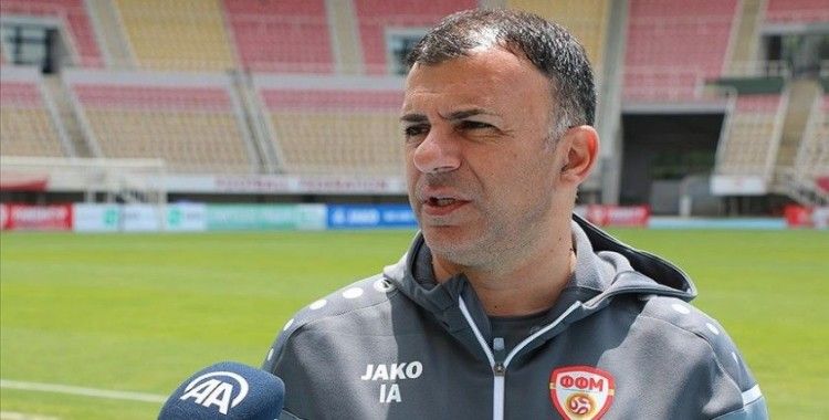 Kuzey Makedonya Milli Takımı Teknik Direktörü Angelovski: Türk futbolu zirvede olmayı hak ediyor