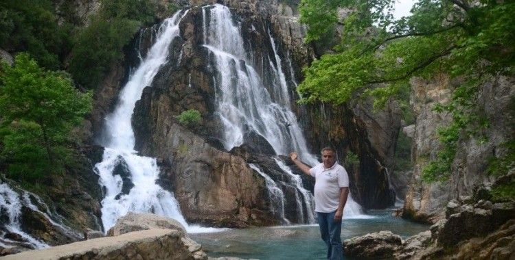Antalya’nın gizli güzelliği ’Uçansu Şelalesi ’