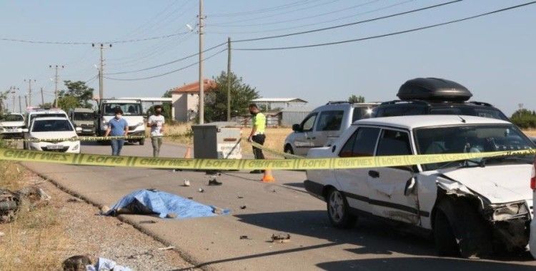 Antalya'da feci kaza:1 ölü