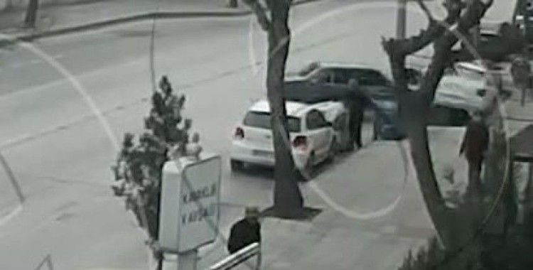 Gaziantep’teki trafik kazaları MOBESE kameralarına yansıdı