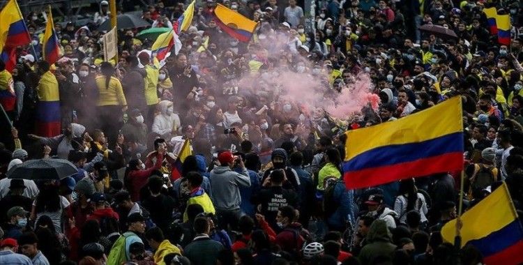 Kolombiya'da vergi reformu karşıtı protestolarla başlayan gösterilerde ölü sayısı 58'e yükseldi