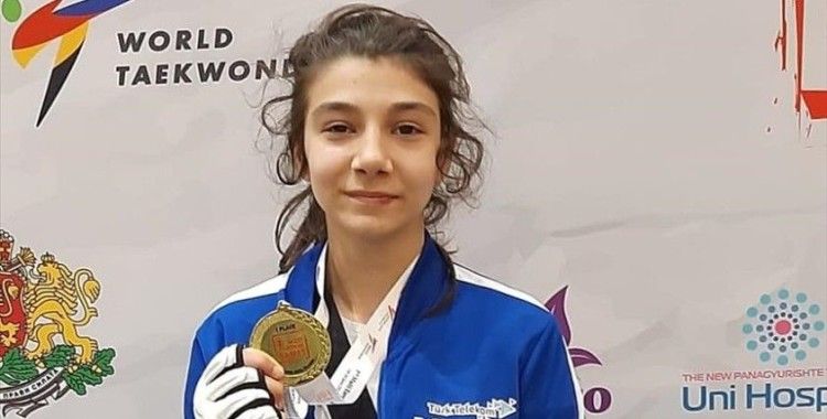 Türk Telekom'un yıldız tekvandocusu Hayrunnisa Gürbüz'den Multi Avrupa Oyunları'nda altın madalya