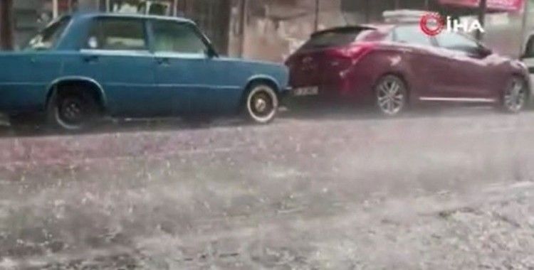 İstanbul’da dolu yağışı