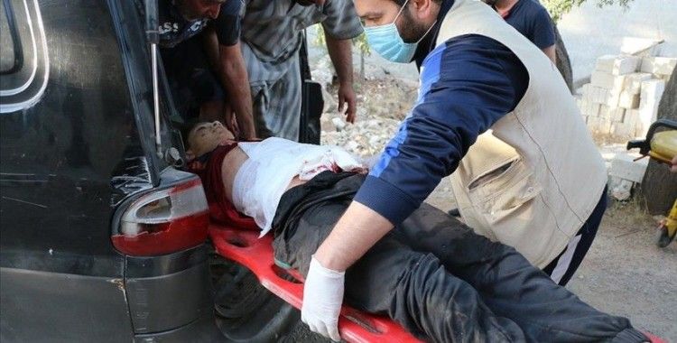 Esed rejimi ve destekçilerinin son bir haftada İdlib'e düzenlediği saldırılarda 20 sivil öldü