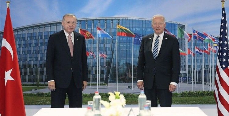Cumhurbaşkanı Erdoğan ve ABD Başkanı Biden görüştü