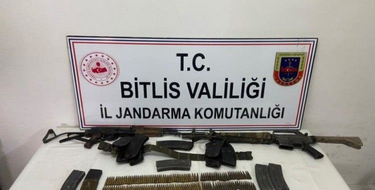Bitlis'te 1 terörist silahı ile birlikte etkisiz hale getirildi