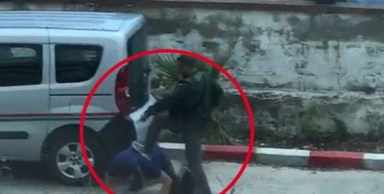 İzmir’de icra avukatına darp ve silahla tehdit anları kamerada
