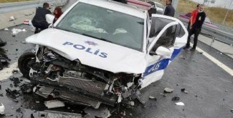 Kuzey Marmara Otoyolu’nda kaza: 2 yaralı