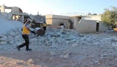 Esad rejiminden İdlib kırsalına topçu saldırısı