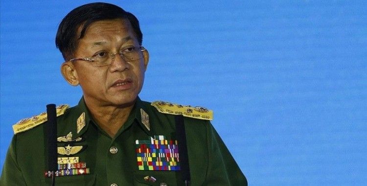 Myanmar'da darbeci lider General Hlaing içişlerine karışan ülkeleri eleştirdi