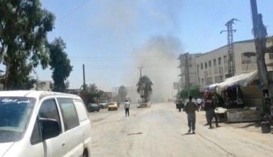 Afrin'de patlayıcı yüklü araç infilak etti