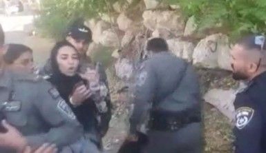 İsrail güçleri, Şeyh Cerrah'ta Filistinli 2 kız kardeşi gözaltına aldı