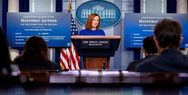 Beyaz Saray Sözcüsü Jen Psaki'den Afganistan işgali itirafı